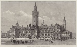 Het Voorgenomen Gebouw van het Imperial Institute, South Kensington door Frank Watkins